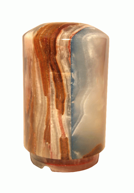 Lampe Onyx Cylindrique 16cm 2Kg chez Arabesk