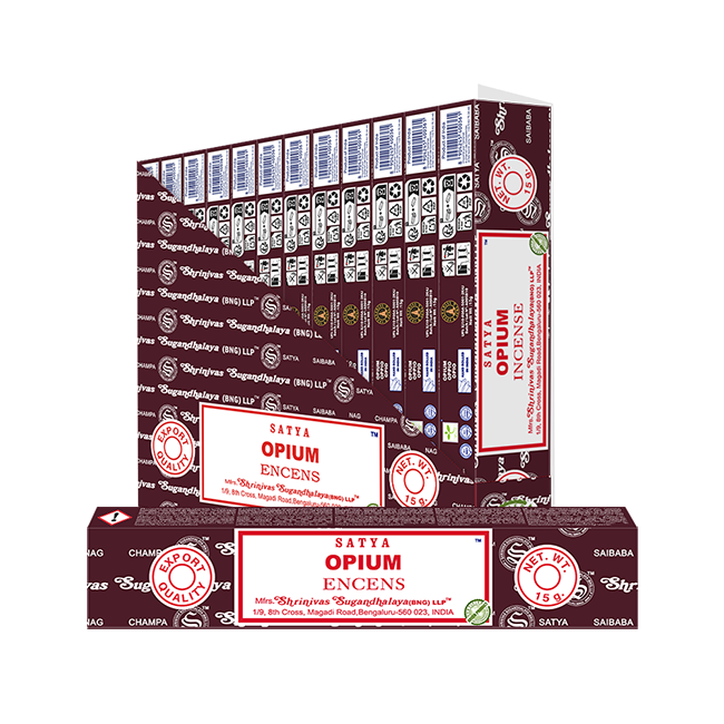 Satya Opium Masala Incense 15g chez Arabesk