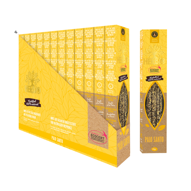Encens Smudge Ecocert Herbio Palo Santo 20g chez Arabesk|cz
