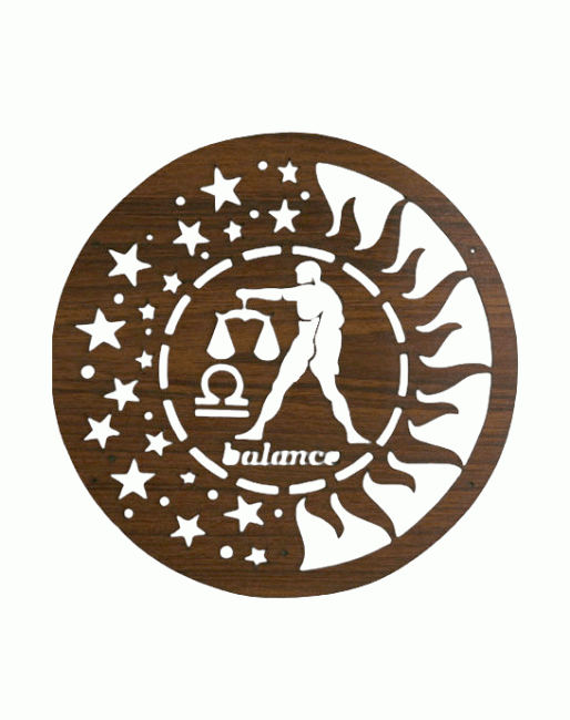Panneau Aimanté  en Bois Astro Balance 18cm pour HMD999 chez Arabesk