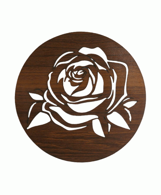 Panneau Aimanté  en Bois Rose 18cm pour HMD999 chez Arabesk