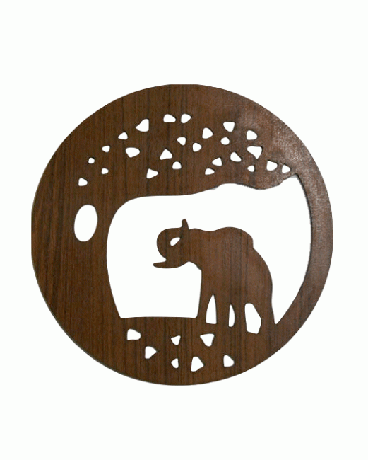 Panneau Aimanté  en Bois Eléphant 18cm pour HMD999 chez Arabesk