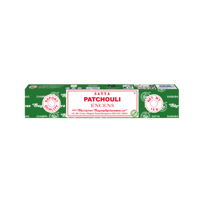 Encens Satya Patchouli Masala 15g chez Arabesk|cz