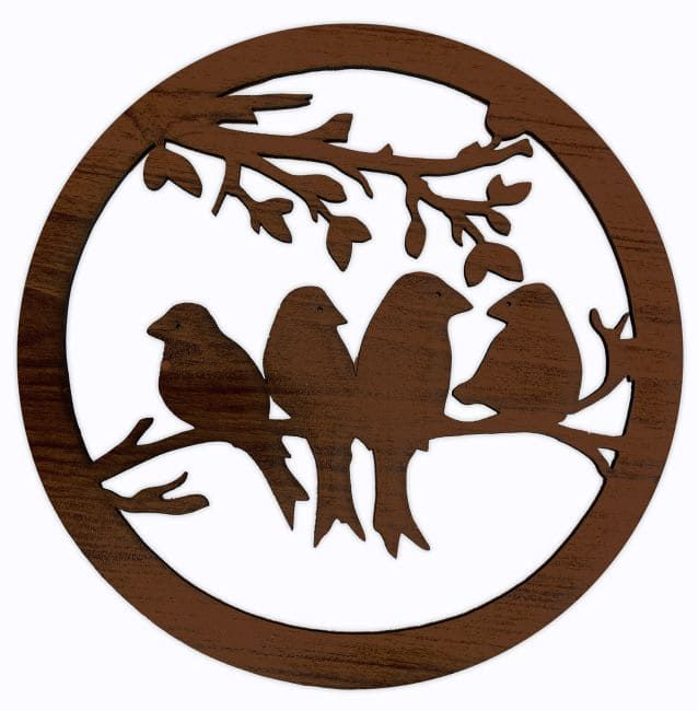 Panneau Oiseaux 9cm pour USB999 chez Arabesk