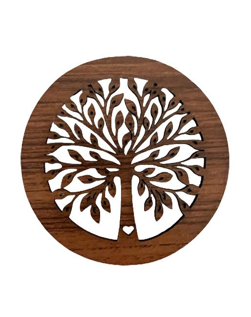 Panneau Arbre de Vie Coeur 9cm pour USB999 chez Arabesk
