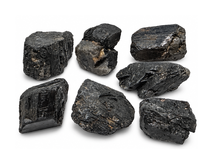 Tourmaline Noire Cathédrale Schorl AB Brute – Pack 1 kg chez Arabesk