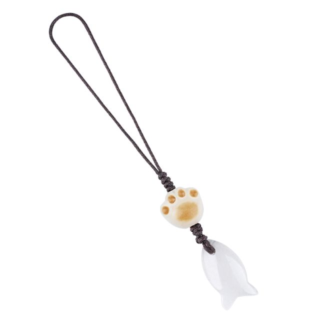 Bijoux de Sac Poisson en Cristal de Roche A x3 chez Arabesk