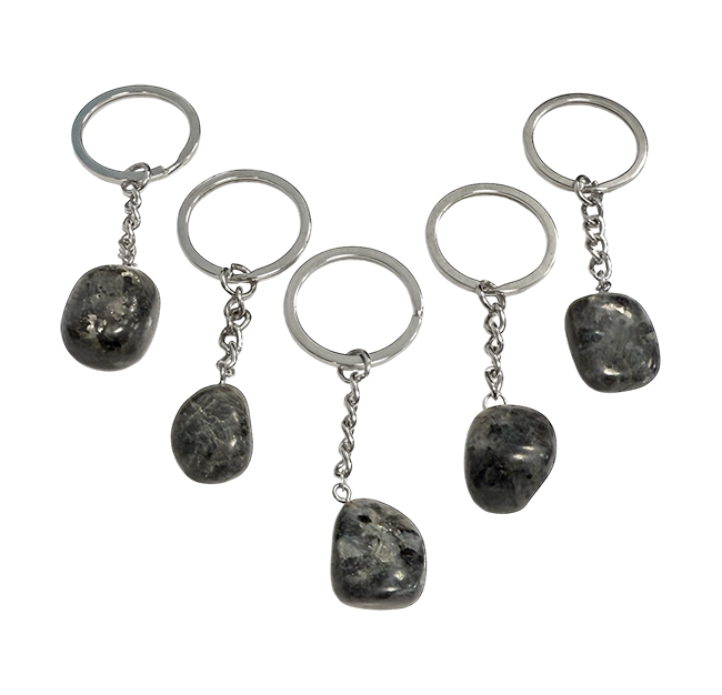 Porte Clés Labradorite A 20-30mm x5 chez Arabesk