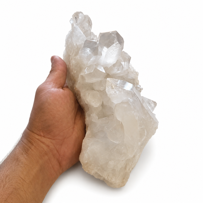 Druse cristal de roche 1.95kg chez Arabesk|cz