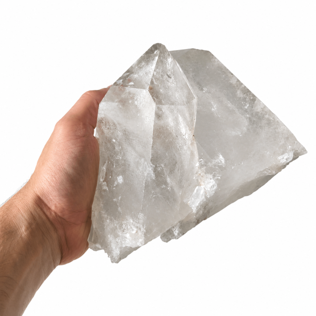 Druse cristal de roche 2kg chez Arabesk|cz