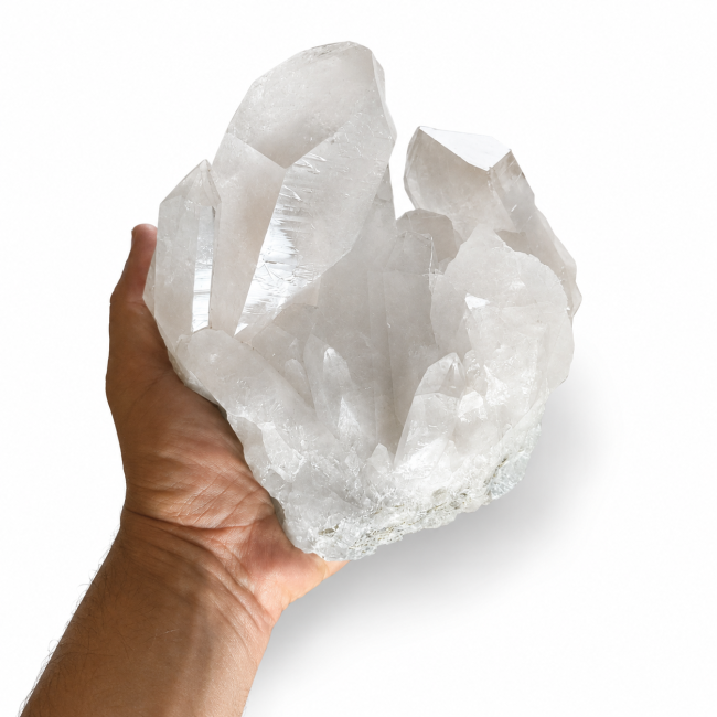 Druse cristal de roche 2.50kg chez Arabesk|cz