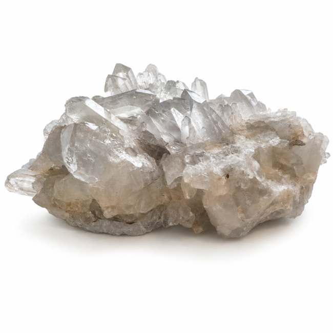 Druse cristal de roche 2.55 kg chez Arabesk