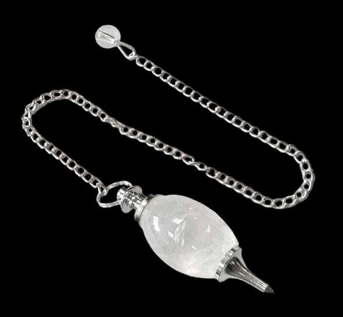 Pendule Shiva Lingam Cristal de Roche du Brésil chez Arabesk|cz