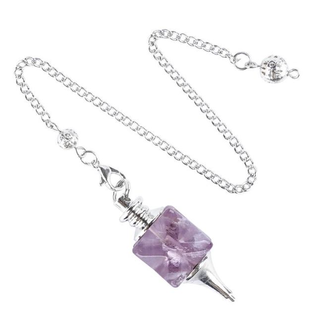 Pendule Divinatoire Merkaba Améthyste chez Arabesk