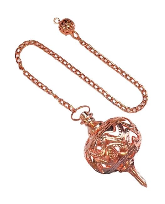 Pendule sphère en Laiton cuivrée chez Arabesk