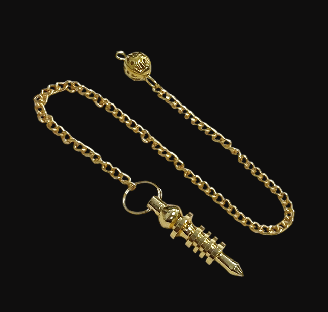 Pendule métal doré 4cm chez Arabesk|cz