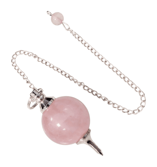 Pendule Sphère Quartz Rose 4cm chez Arabesk