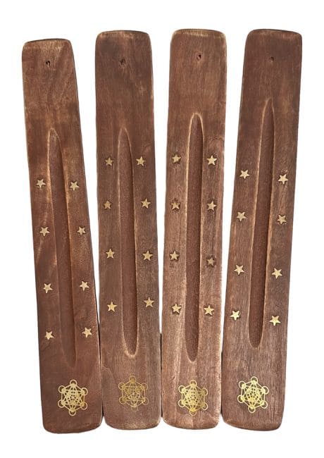 Porte encens bois ski Metatron x10 chez Arabesk