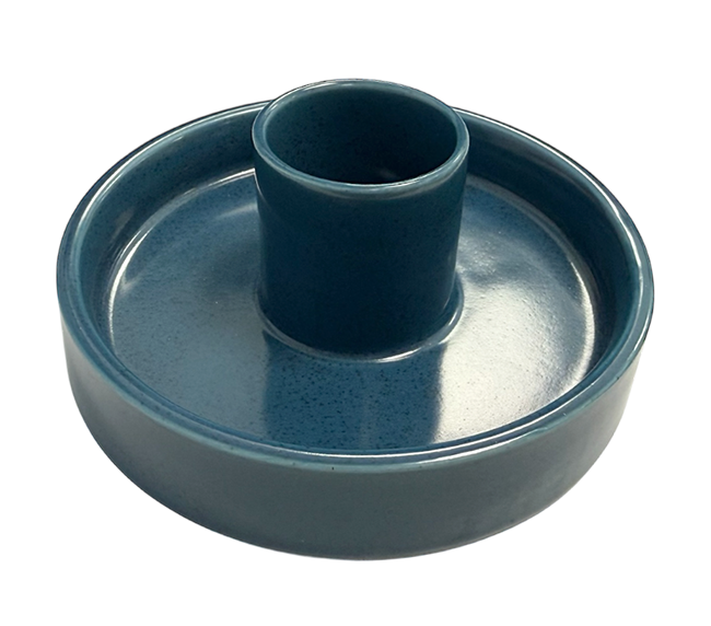 Porte Encens Céramique Bleu pour Palo Santo 10.50cm chez Arabesk