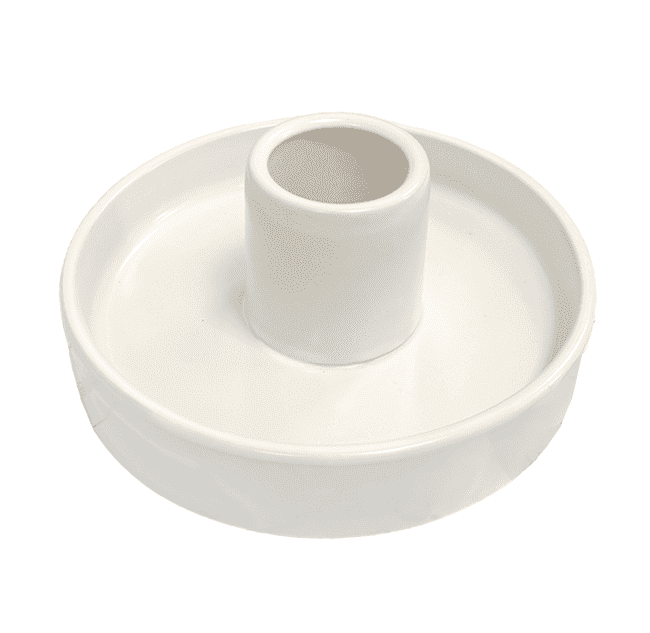 Porte Encens Céramique Blanc pour Palo Santo 10.50cm chez Arabesk|cz