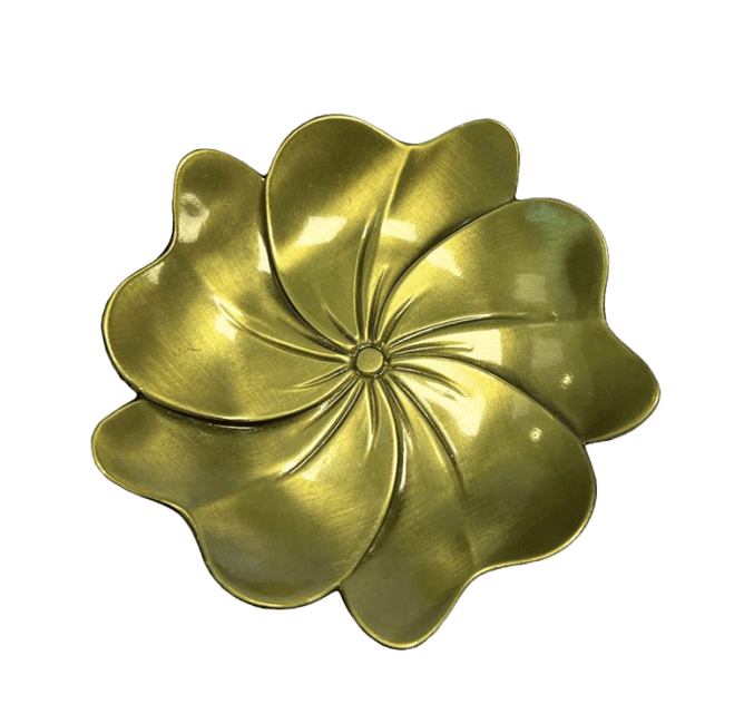 Sous plat pour Porte Encens Métal Camélia 9 cm chez Arabesk