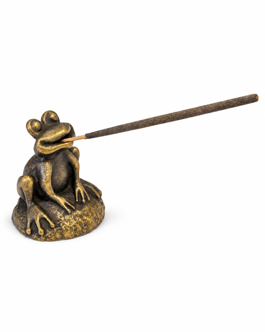 Porte-encens grenouille 4,5 cm chez Arabesk