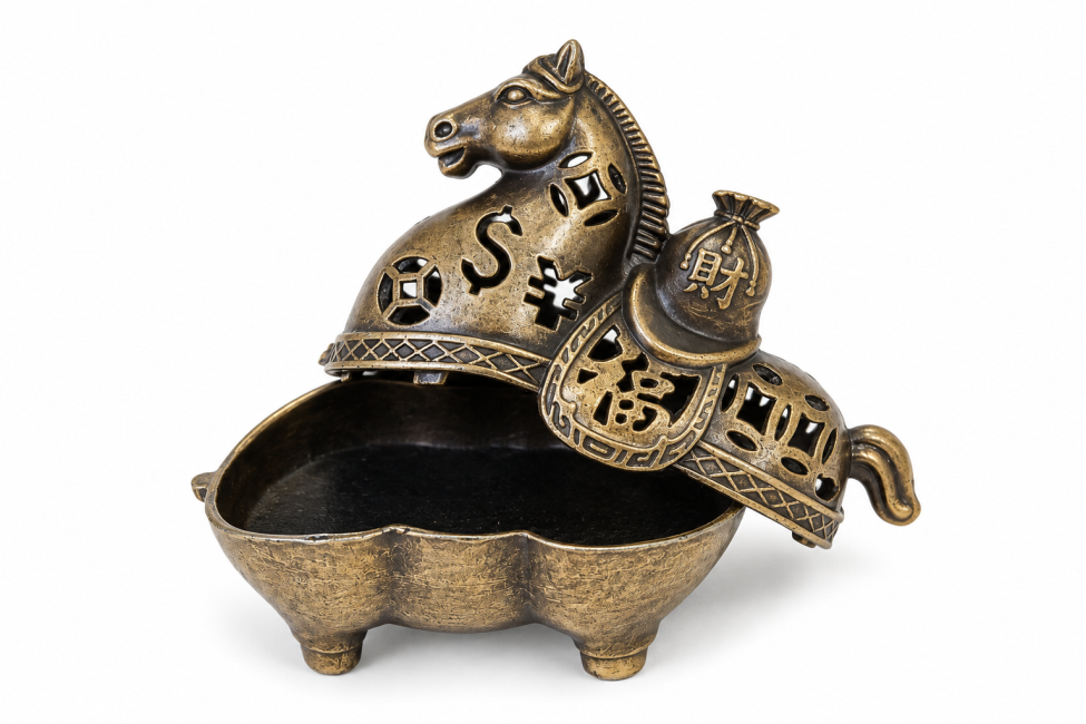 Porte-encens cheval 5,3 cm – Lot de 3 chez Arabesk|cz