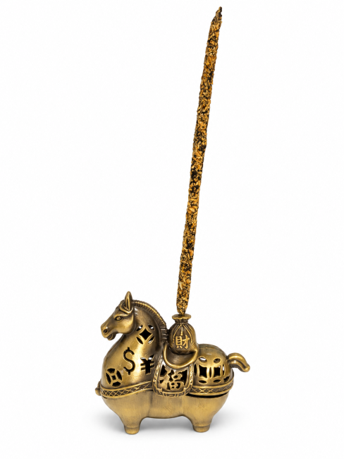 Porte-encens cheval 8,2 cm chez Arabesk