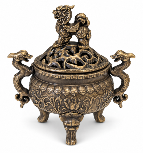 Brûle-encens Qilin 6 cm chez Arabesk