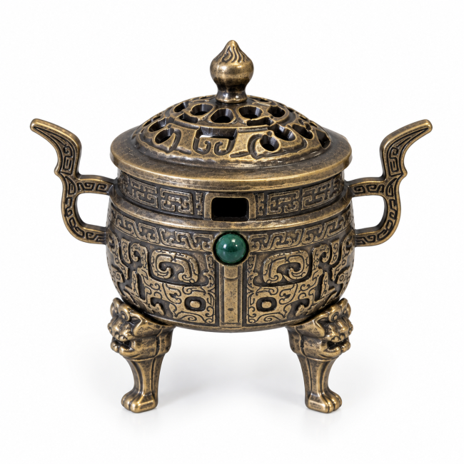 Brûle-encens Ding chinois 5,5 cm chez Arabesk