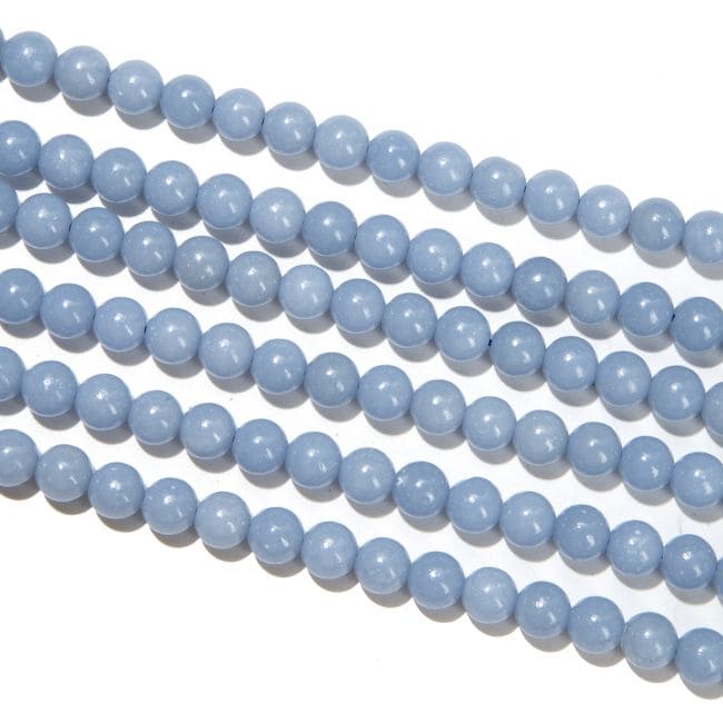 Perles Rondes sur Fil Angélite A 8 mm chez Arabesk