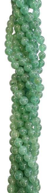 Perles Rondes sur Fil Aventurine Verte A 10mm chez Arabesk