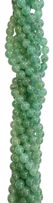Fil de Perles Rondes Aventurine Verte A 4 mm chez Arabesk|cz