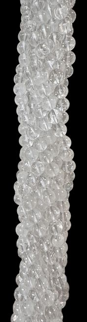 Perles Rondes sur Fil Cristal de Roche AB 10mm chez Arabesk|cz