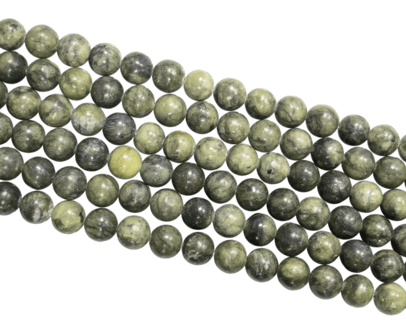 Jade Nephrite A perles 10mm sur fil 40cm chez Arabesk
