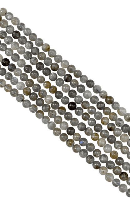 Perles Rondes sur Fil Labradorite A 3-4mm chez Arabesk