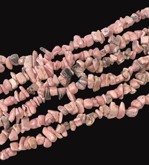 Chips sur Fil Rhodochrosite Argentine A 5-8mm 80cm chez Arabesk|cz