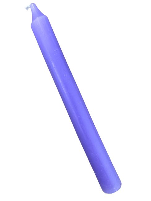 Bougies Goloka Teintées Masse Lilas 13cm chez Arabesk