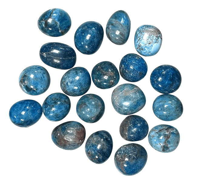 Apatite A+ Pierres Roulées 2-3cm 250g chez Arabesk