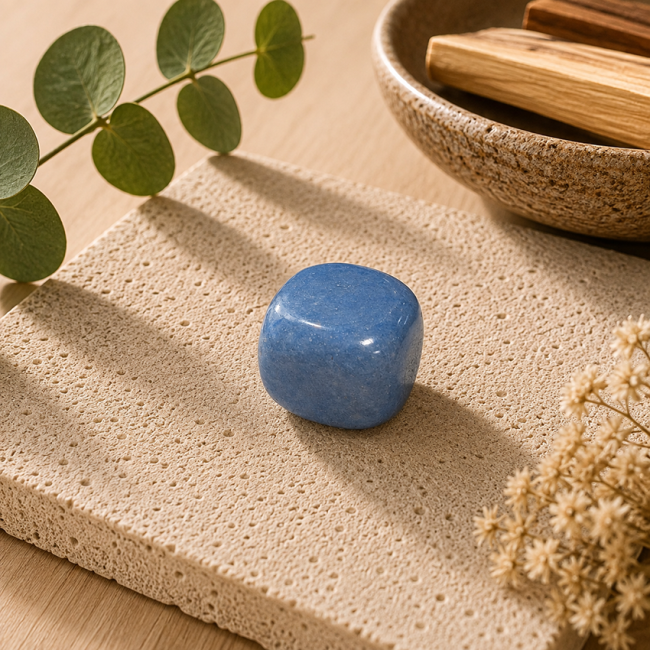 Aventurine Bleue A Pierre Roulée en Boîte 2-3 cm chez Arabesk|cz