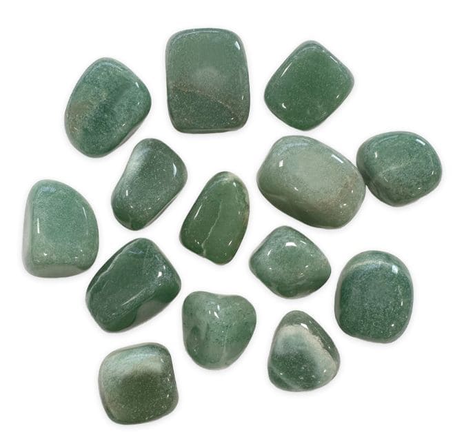 Aventurine Verte AB pierres roulées 2-3Ccm 250g chez Arabesk
