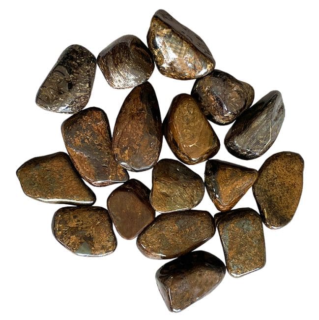 Bronzite AB pierres roulées 250g chez Arabesk