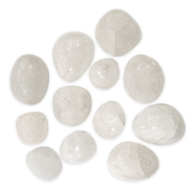Cristal de Roche AB pierres roulées 2-3cm 250g chez Arabesk
