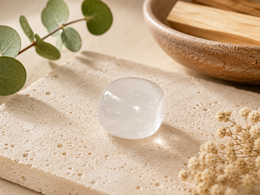 Cristal de Roche A Pierre Roulée en Boîte 2-3 cm chez Arabesk|cz