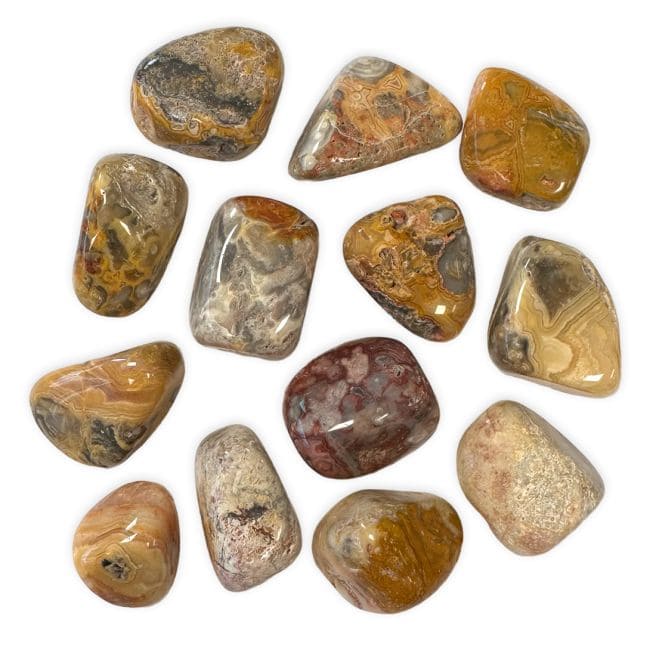 Agate Crazy Lace AB Pierres Roulées 2-3cm 250g chez Arabesk