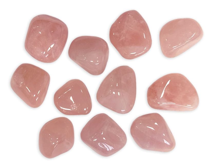 Quartz Rose A+ – Pierres Roulées 250g chez Arabesk