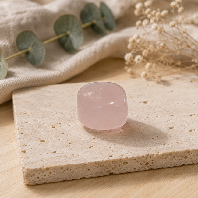 Quartz Rose A Pierre Roulée en Boîte 2-3 cm chez Arabesk|cz