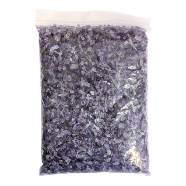 Améthyste A Chips de pierres naturelles 3-5mm 500g chez Arabesk
