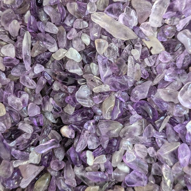 Améthyste A Chips de pierres naturelles 3-5mm 500g chez Arabesk|cz