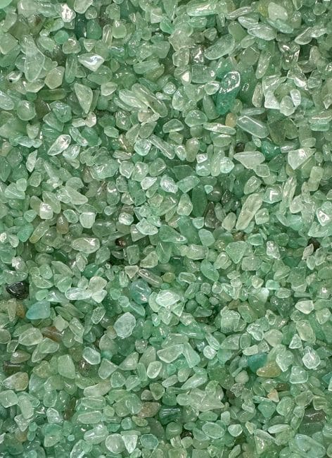 Chips de Pierres Naturelles Aventurine Verte A 3-5mm 500g chez Arabesk|cz